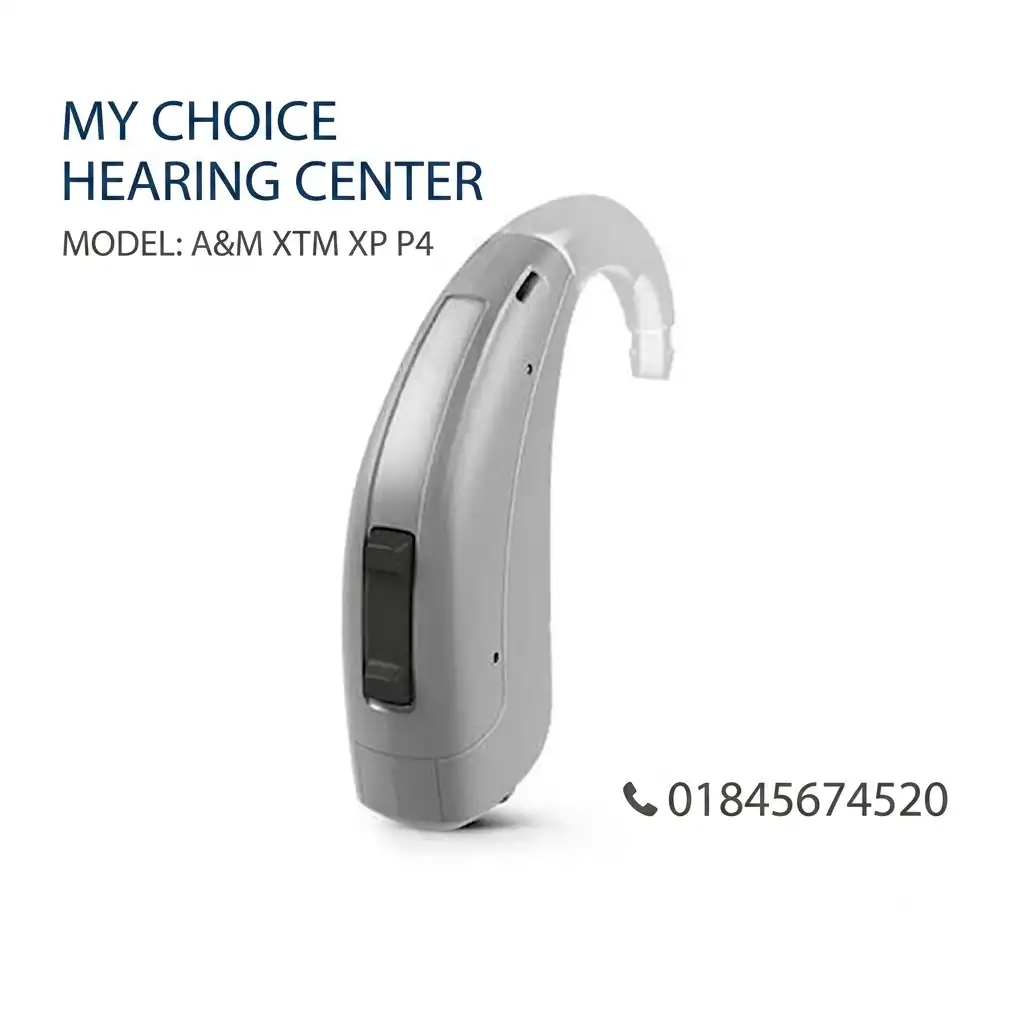 A&M XTM XP P4 Digital Hearing Aid  শক্তিশালী ডিজিটাল হিয়ারিং এইড – গুরুতর